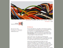 Tablet Screenshot of keller-electronics.de